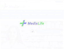 Tablet Screenshot of medixlife.com